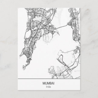 Mumbai-Minimalisten in Indien Postkarte