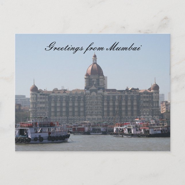 Mumbai Postkarte (Vorderseite)