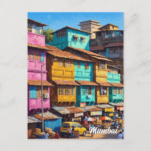 Mumbai Souvenir Postkarte