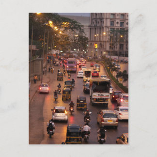 Mumbai Street Postkarte