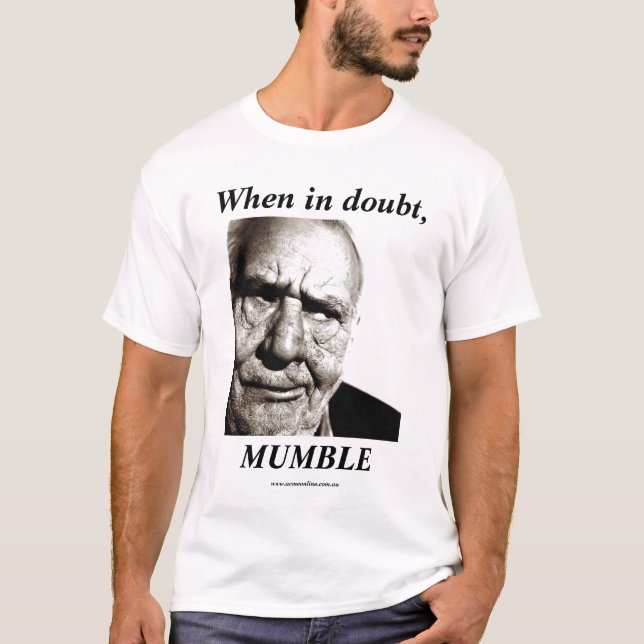 Mumble T-Shirt (Vorderseite)