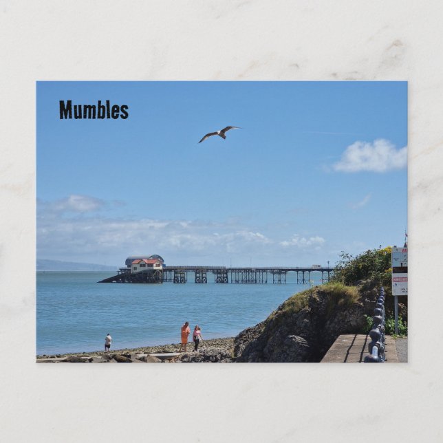 Mumbles / Mwmbwls Postkarte (Vorderseite)