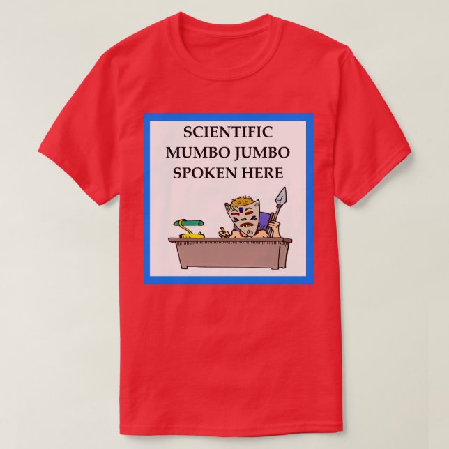 Mumbo Jumbo-Witz T-Shirt (Design vorne)