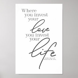 Mumford & Sons Art - Invasion your Liebe, life Poster