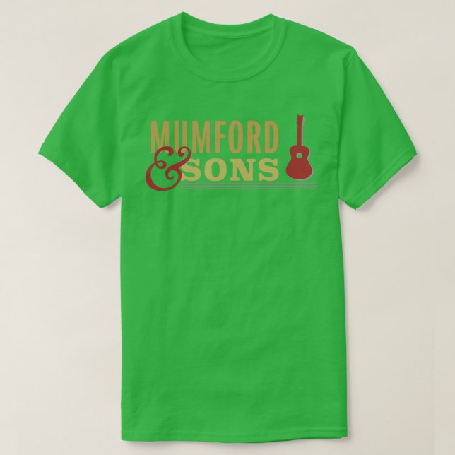 Mumford Sons T-Shirt (Design vorne)