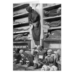 Mumien in den Katakomben von Palermo, Italien