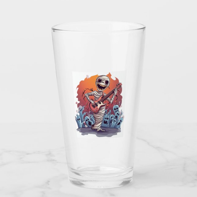 Mumien Rockstar Glas (Vorderseite)
