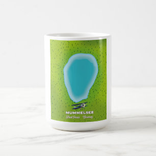 Mummelsee Schwarzwald Deutschland Karte. Kaffeetasse