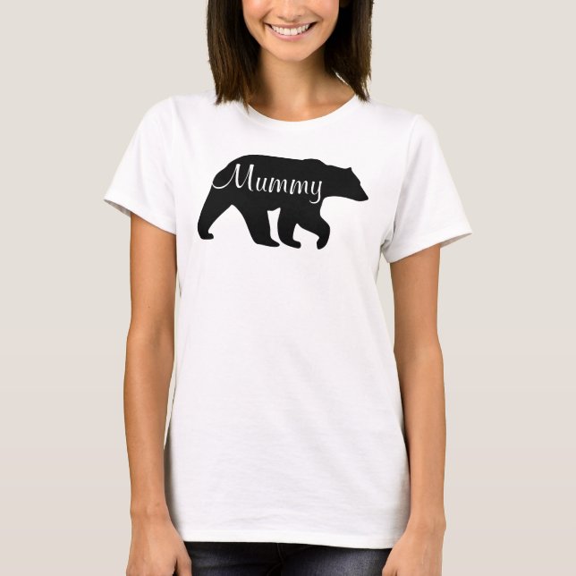 Mummy Bear T Shirt (Vorderseite)
