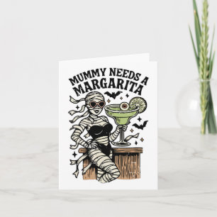 Mummy braucht einen Margarita Sommer Mädchen Somme Karte