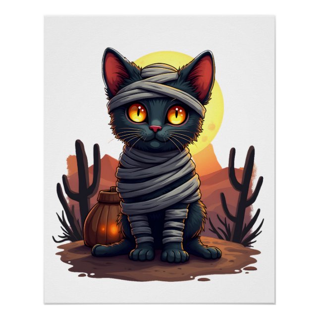 Mummy Cat Madness Poster (Vorderseite)