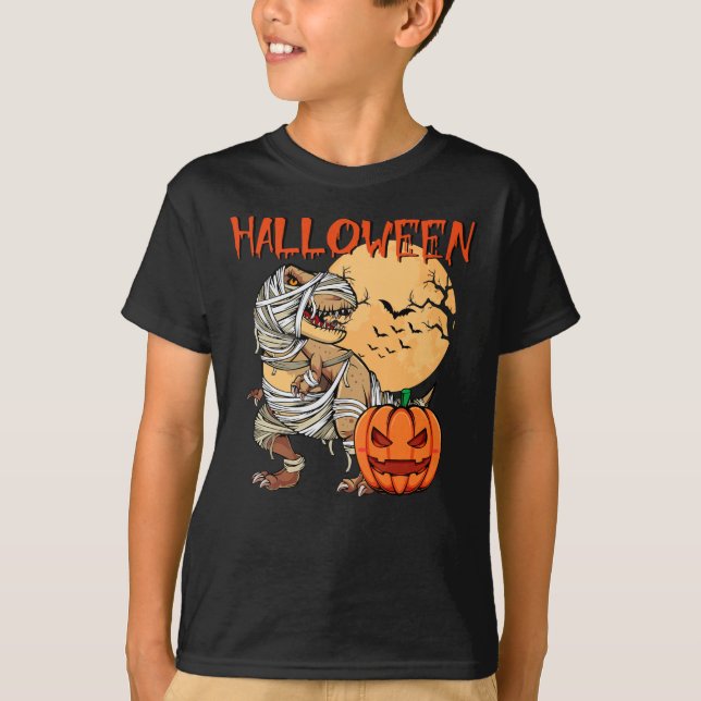 Mummy Dinosaur T Rex T-Shirt (Vorderseite)