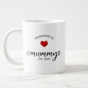 Mummy Established zur Mom befördert Jumbo-Tasse