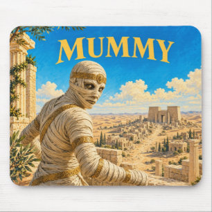 Mummy, Gothic Fantasy Monster Mousepad