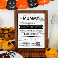 Mummy | Halloween Baby Dusche Begrüßung