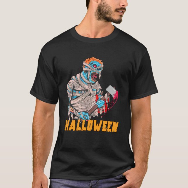 Mummy Halloween costume best Halloween celebrants T-Shirt (Vorderseite)