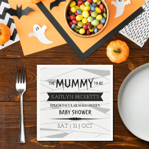 Mummy Halloween-Kinderdusche Serviette