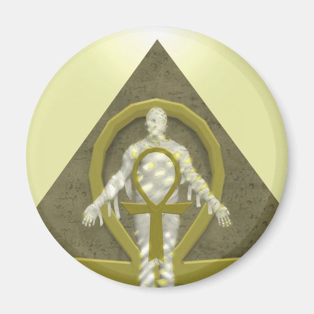 Mummy - Halloween Magnet (Vorne)