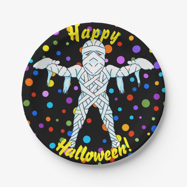 Mummy Halloween Paper Teller (Vorderseite)