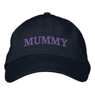 Mummy Hat Muttertagsgeschenk Bestickte Baseballkappe