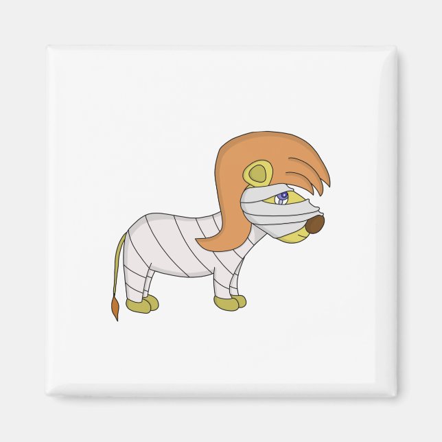 Mummy Lion Magnet (Vorne)