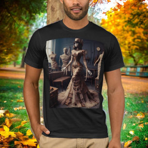 Mummy Queen Steampunk Vintag Viktorianisch T-Shirt