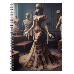 Mummy Queen Steampunk Vintage Viktorianisch  Notizblock