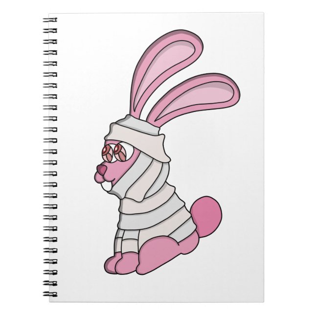 Mummy Rabbit Notizblock (Vorderseite)