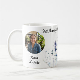 Mummy’s Wildflowers Personalized Birth Month Flowe Kaffeetasse