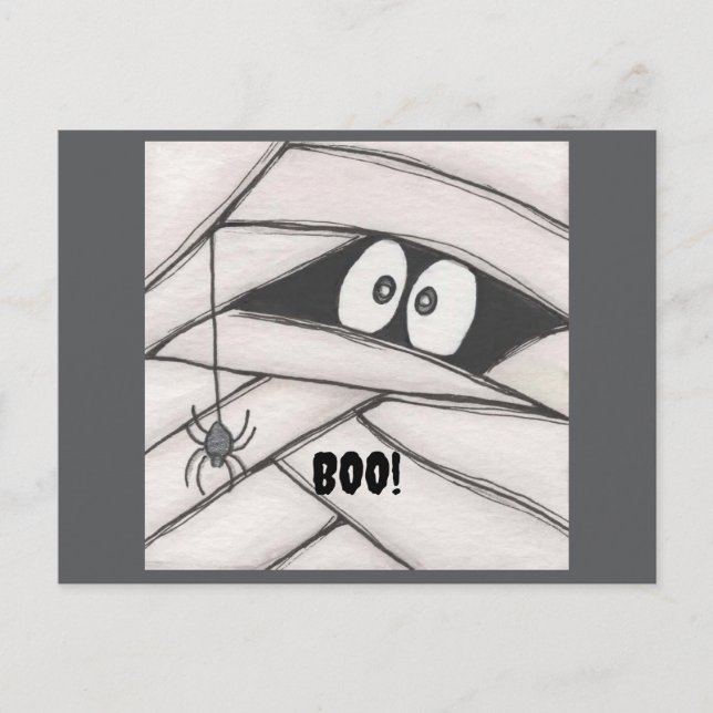 Mummy sagt postkarte (Vorderseite)