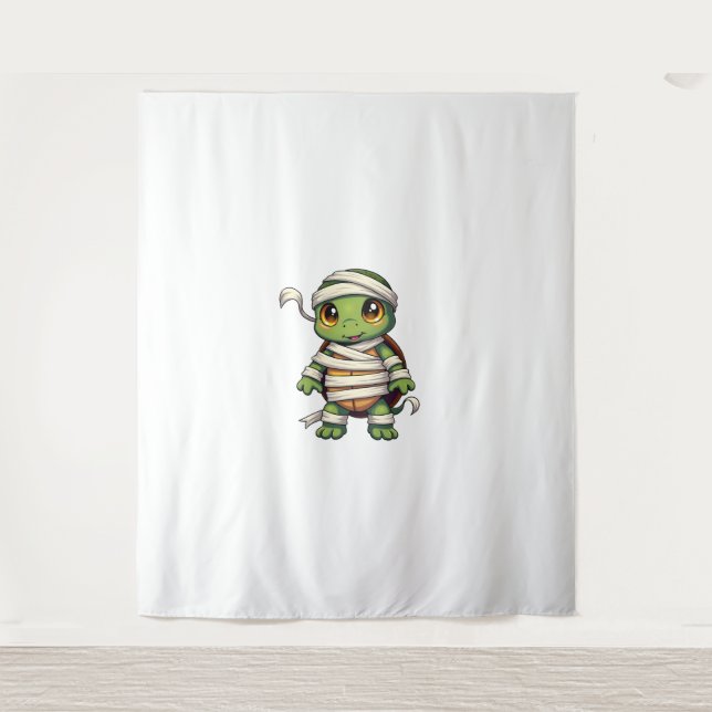 Mummy-Schildkröte Wandteppich (Vorderseite)