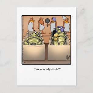 Mummy Spaß Postcard Postkarte