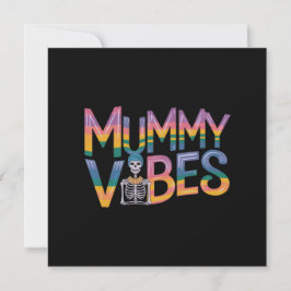 Mummy Vibes: Bringen Sie lustigen Spaß zu Hallowee Einladung