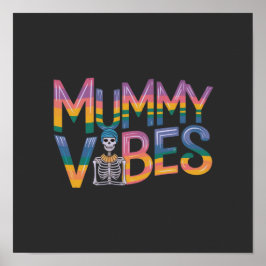 Mummy Vibes: Bringen Sie lustigen Spaß zu Hallowee Poster