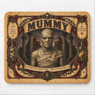 Mummy, Vintage-Zirkus-Monster Mousepad