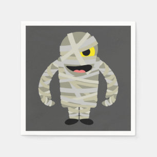 Mummy Zombie Halloween Serviette