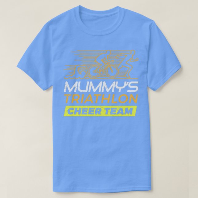 Mummys Cheer Team Triathlon T-Shirt (Design vorne)