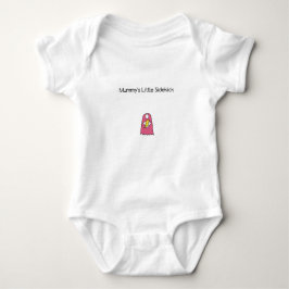Mummy's Little Sidekick Superhelden Cape pink Baby Strampler
