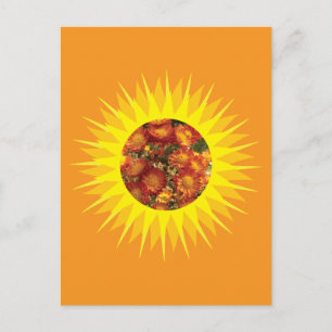 Mums_Sun_Clip-Maske Postkarte