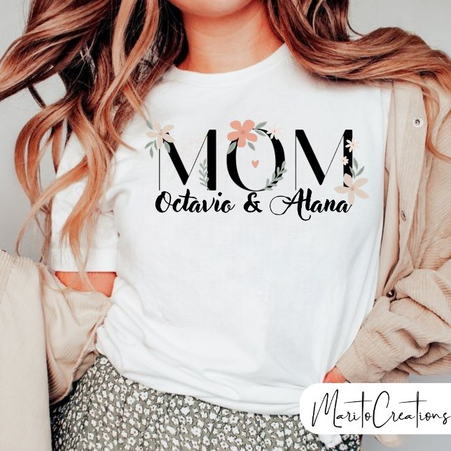 Mum's T-shirt to personalise your children's name (Von Creator hochgeladen)