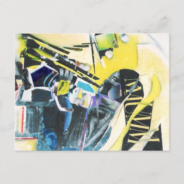 Mums The Word von Dallin Smith Postkarte (Vorderseite)