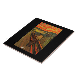 Munch - Der Eisschrei Fliese