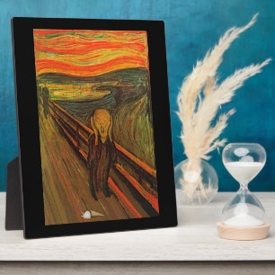 Munch - Der Eisschrei Fotoplatte