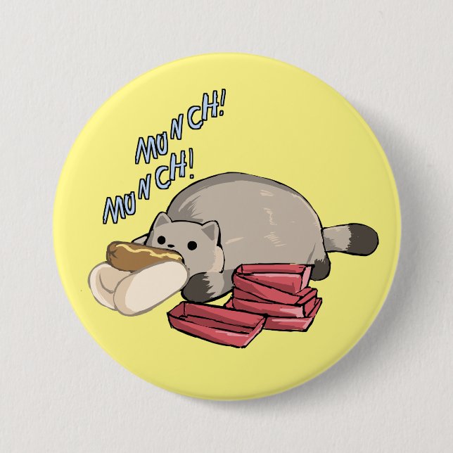 Munch Munch! Button (Vorderseite)