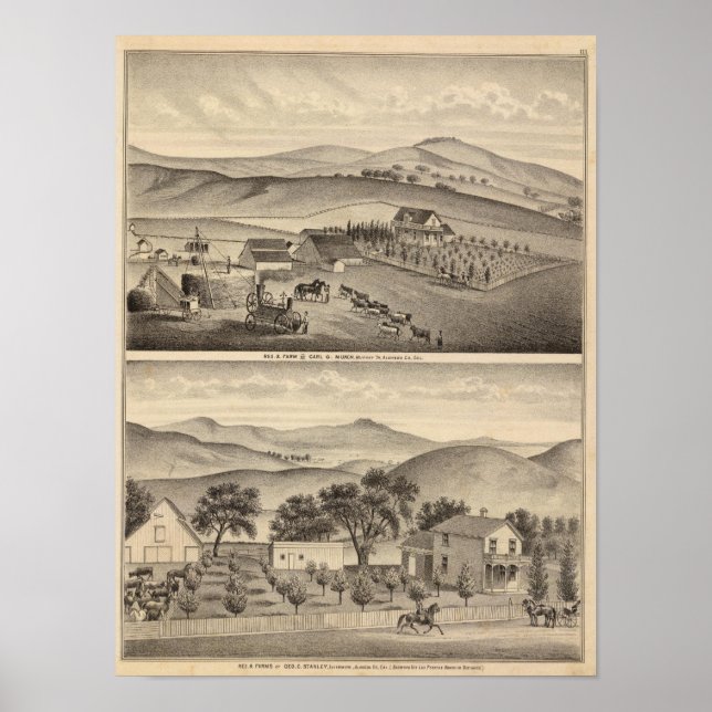Munch, Stanley Residenzen, Farmen Poster (Vorne)