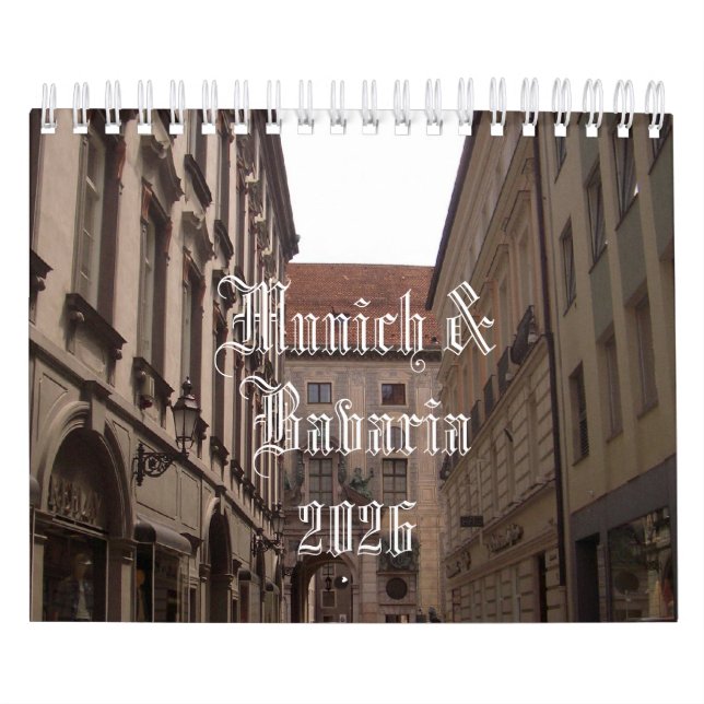 München & Bayern 2026 Kalender (Titelbild)