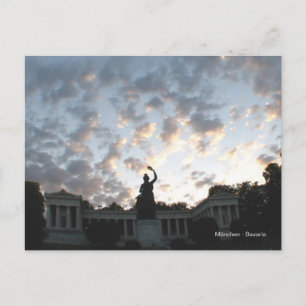 München - Bayern an der Theresienwiese Postkarte