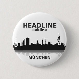 München Button / Anstecker / Pin
