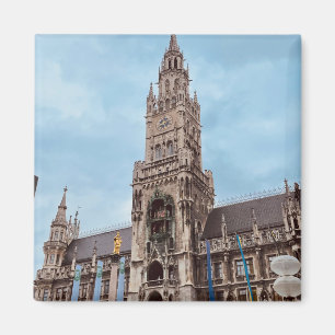 München, Deutschland - farbiges Europa Magnet