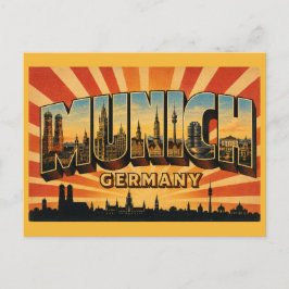 München Deutschland Frauenkirche Postkarte